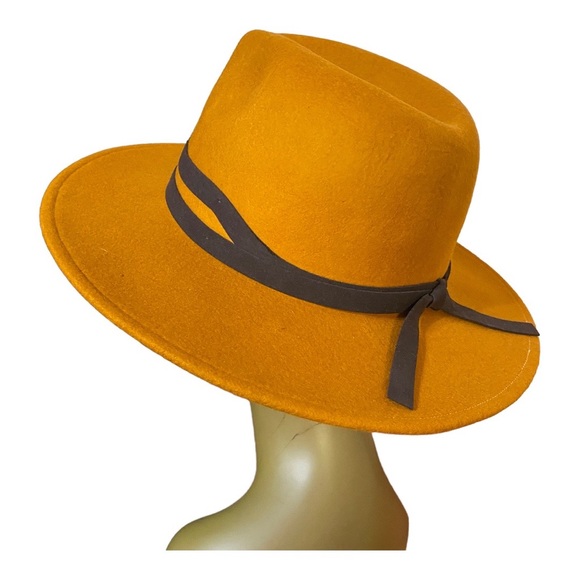 Woman’s Fedora Banded Hat - Picture 3 of 5